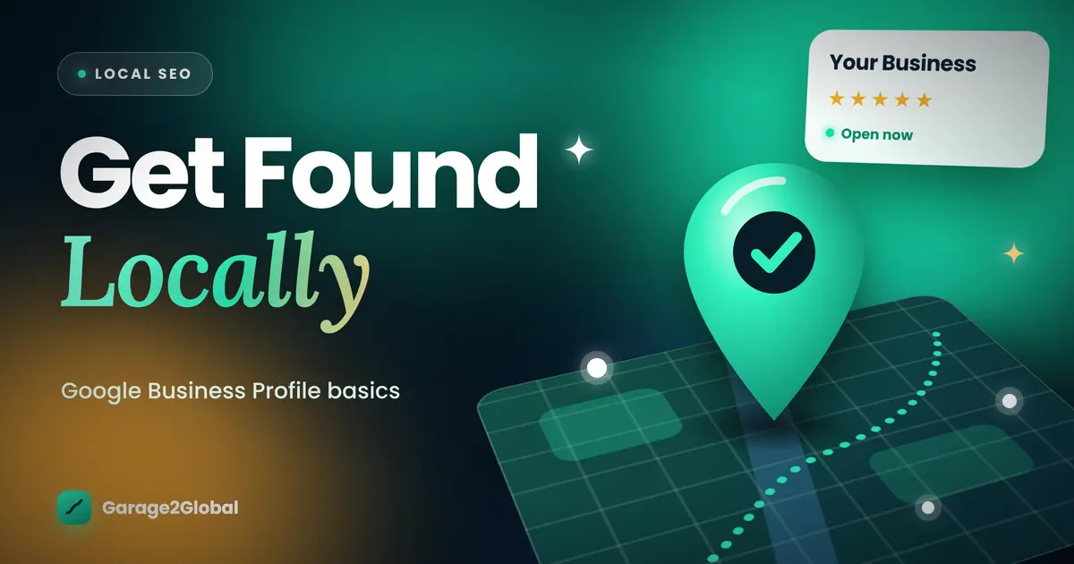 Google Business Profile basics for local SEO