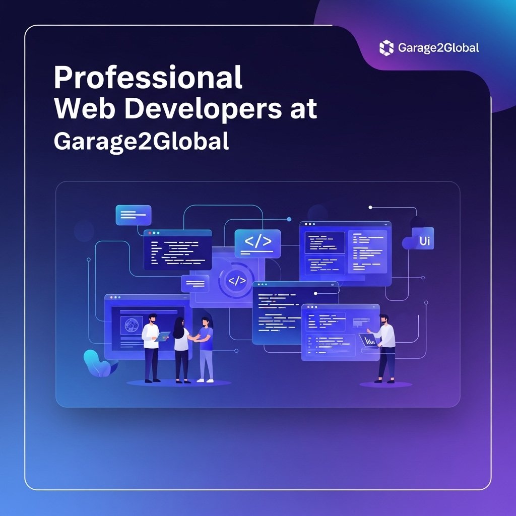Professional Web Developers at Garage2Global