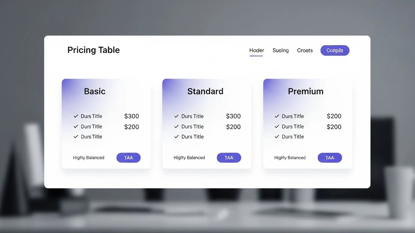 Pricing packages for SEO for Business Growth from Garage 2 Global services