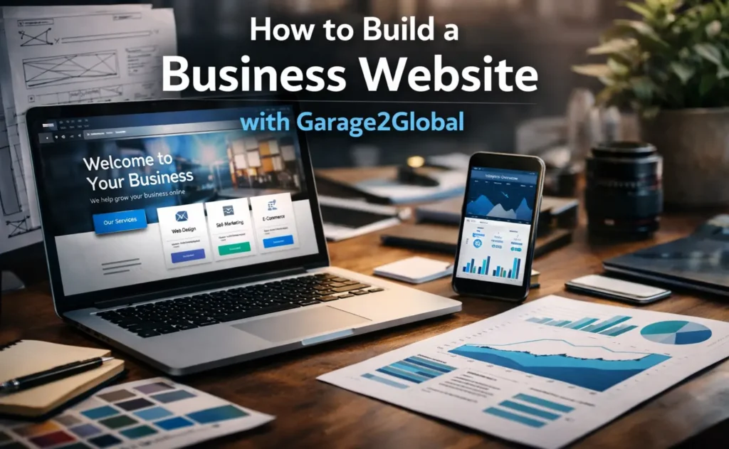How to Build a Business Website with Garage2Global Fast growth