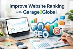improve website ranking with garage2global